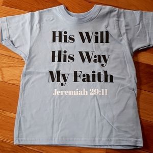 His will His way shirt (custom ink)
